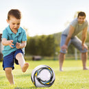 Bola de Futebol Oficial Tamanho 5 – Costura Automática, PVC, Resistente, Antiderrapante para Treino e Partidas