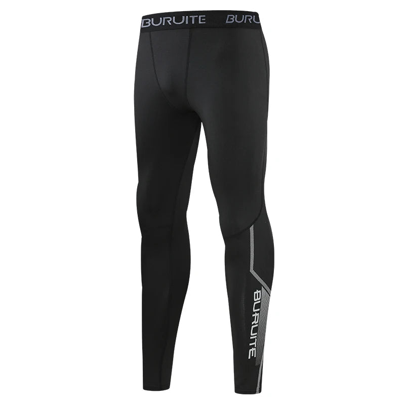 Calça de Compressão Masculina – Treino e Corrida, Secagem Rápida e Conforto em Todas as Estações