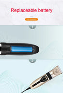 Máquina de Tosa Profissional para Cães – Aparador Elétrico Recarregável USB, Silenciosa e Precisa