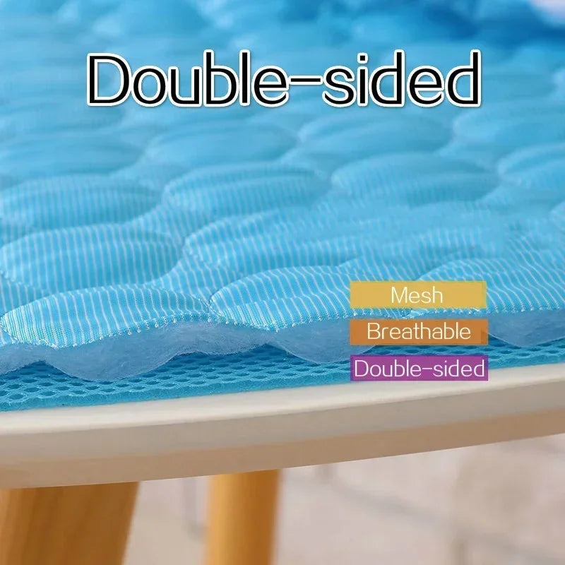 Tapete Refrescante para Pets – Gato e Cão, Conforto e Frescor no Verão, Sofá e Cama Macia