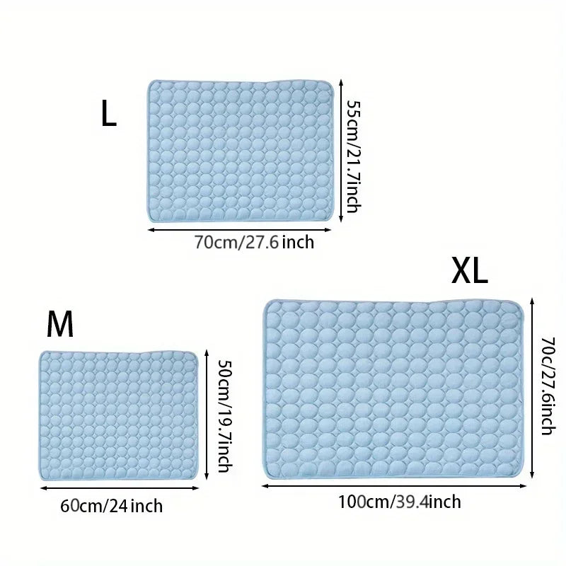 Tapete Refrescante para Pets – Gato e Cão, Conforto e Frescor no Verão, Sofá e Cama Macia