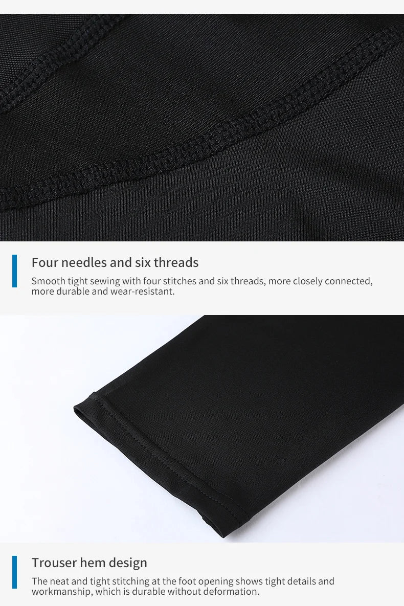 Calça de Compressão Masculina – Treino e Corrida, Secagem Rápida e Conforto em Todas as Estações