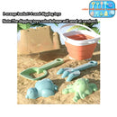 Kit de Brinquedos de Praia 1/5/11 Peças – Balde Dobrável e Acessórios para Crianças, Diversão ao Ar Livre