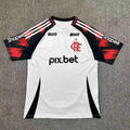 Camisa Flamengo 2025 Away – Infantil e Adulto, Secagem Rápida, Manga Curta, Confortável e Solta