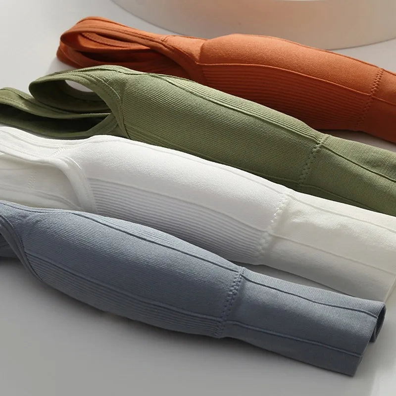 Top Esportivo Feminino Sem Costura – Sustentação, Conforto e Respirabilidade para Yoga, Academia e Treinos