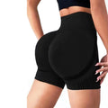 Shorts Fitness Feminino Cintura Alta – Modela o Bumbum e Garante Conforto no Yoga, Academia e Corrida