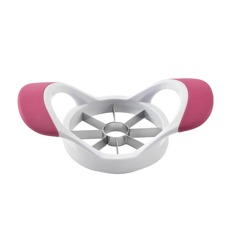 Fatiador e Descaroçador de Maçã em Aço Inox – Faca Afiada Multifuncional para Cozinha