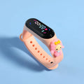 Relógio Infantil Fashion Personagens Desenho – LED Touch, Esportivo, Resistente à Água para Meninas e Meninos