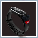 Relógio Infantil Fashion Personagens Desenho – LED Touch, Esportivo, Resistente à Água para Meninas e Meninos