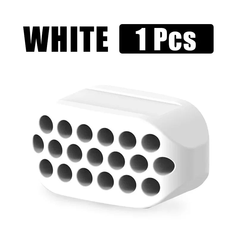 Exercitador Facial de Silicone – Defina o Maxilar, Tonifique o Pescoço e Reduza a Papada