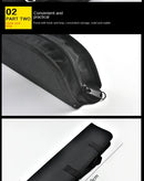 Conjunto de utensílios para churrasco em aço inoxidável – Conjunto portátil para churrasco ao ar livre com bolsa de armazenamento para grelhar e assar