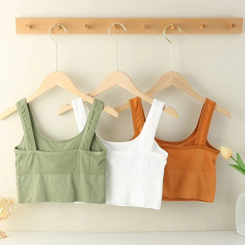 Top Esportivo Feminino Sem Costura – Sustentação, Conforto e Respirabilidade para Yoga, Academia e Treinos