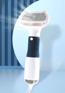 Kit 3 em 1 para Pets – Secador Silencioso para Cães com Escova, Pente para Gatos e Cães, Baixo Ruído e Controle de Temperatura
