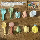 Kit de Brinquedos de Praia 1/5/11 Peças – Balde Dobrável e Acessórios para Crianças, Diversão ao Ar Livre