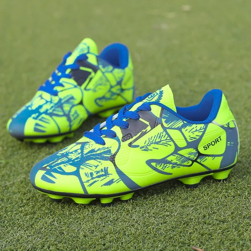 Chuteira de Futebol Masculina e Infantil – Profissional, Leve e Antiderrapante para Campo e Treino