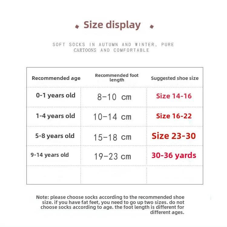 5 Pares de Meias Infantis – Macias, Respirável e Antirrugas, Com Estampa de Coração para Crianças