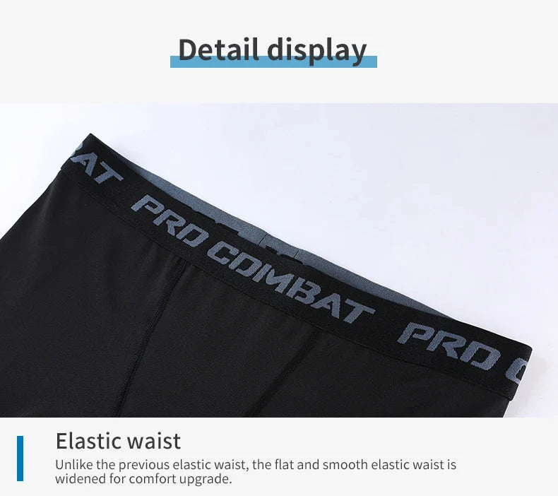 Calça de Compressão Masculina – Treino e Corrida, Secagem Rápida e Conforto em Todas as Estações