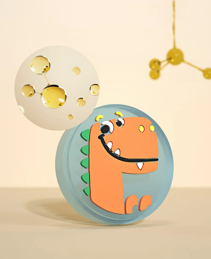 Pulseira Repelente de Mosquito Infantil – Silicone à Prova d’Água com Animais, Proteção Anti-Insetos para Crianças