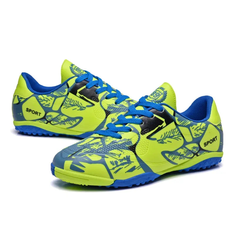 Chuteira de Futebol Masculina e Infantil – Profissional, Leve e Antiderrapante para Campo e Treino