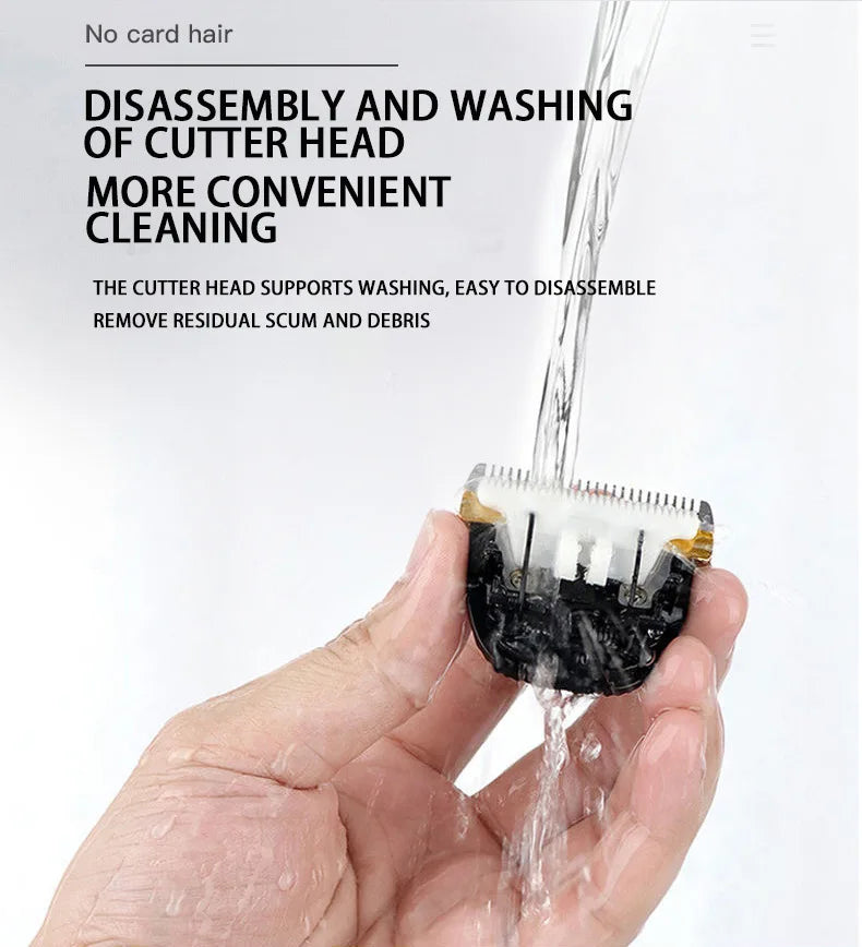 Máquina de Tosa Profissional para Cães – Aparador Elétrico Recarregável USB, Silenciosa e Precisa