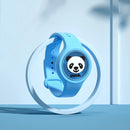 Pulseira Repelente de Mosquito Infantil – Silicone à Prova d’Água com Animais, Proteção Anti-Insetos para Crianças