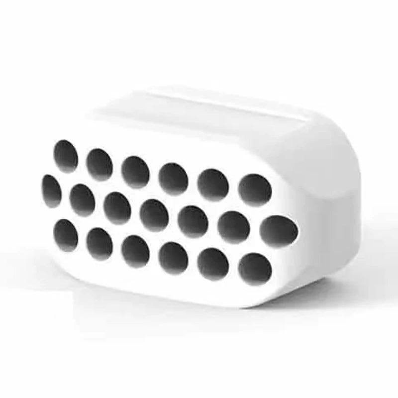 Exercitador Facial de Silicone – Defina o Maxilar, Tonifique o Pescoço e Reduza a Papada