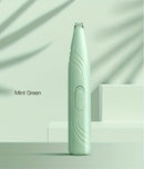 Aparador Elétrico para Pets – Cortador de Pelos Silencioso 360°, Recarregável via USB, para Patas de Cães e Gatos