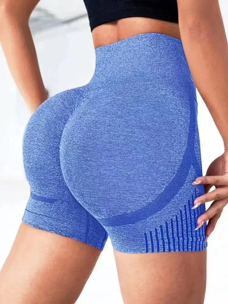 Shorts Fitness Feminino Cintura Alta – Modela o Bumbum e Garante Conforto no Yoga, Academia e Corrida