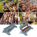 Fabricante de kebabs de plástico – Prensa manual para espetos e ferramenta para espetos de carne para churrasco