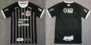 2025 Corinthians Home and Away Jerseys Football Jerseys 3D Printed Breathable Sports Training Men Tees Tops Kids Clothing
