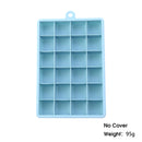 Molde de Silicone 24 Cubos com/sem Tampa – Forma para Gelo, Papinha, Queijo, Gelatina e Drinks | Utensílio de Cozinha