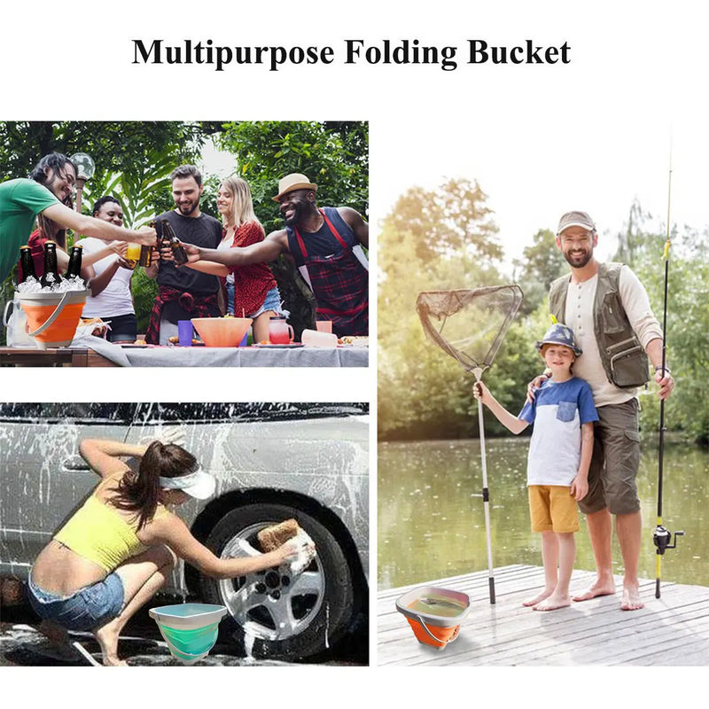 Kit de Brinquedos de Praia 1/5/11 Peças – Balde Dobrável e Acessórios para Crianças, Diversão ao Ar Livre