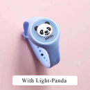 Pulseira Repelente de Mosquito Infantil – Silicone à Prova d’Água com Animais, Proteção Anti-Insetos para Crianças