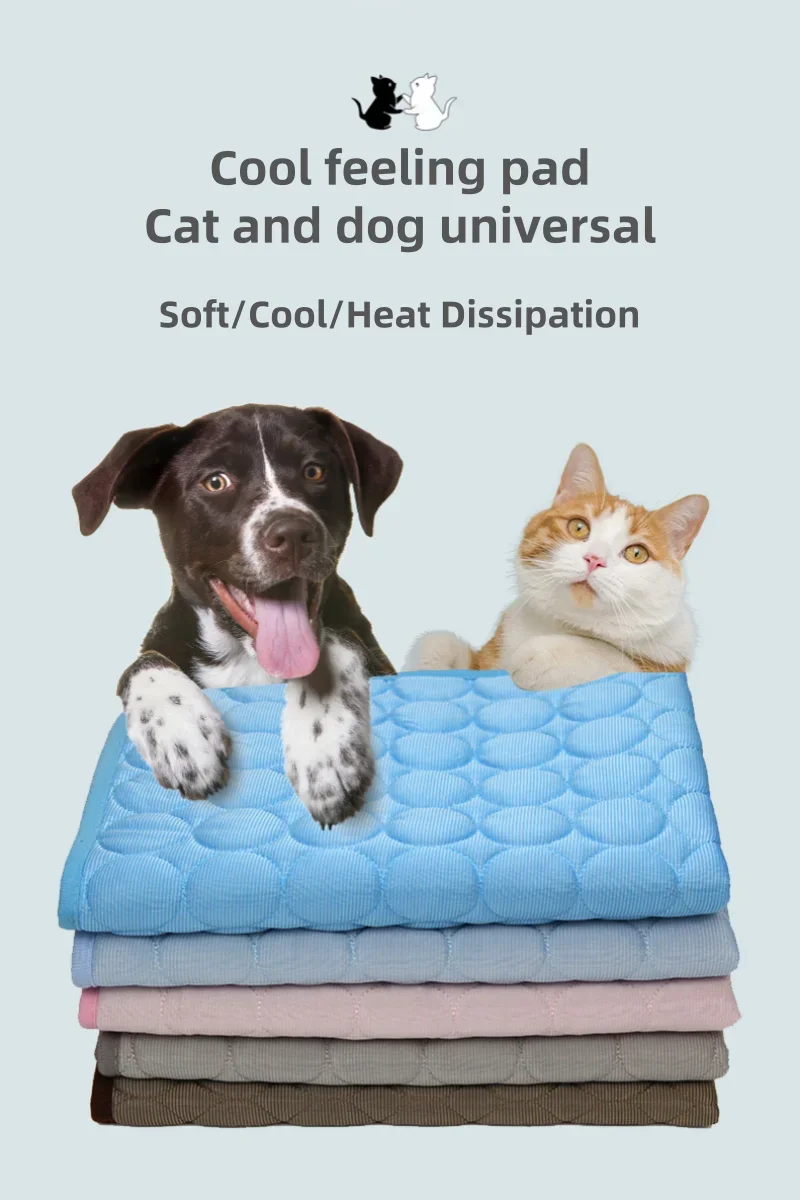 Tapete Refrescante para Pets – Gato e Cão, Conforto e Frescor no Verão, Sofá e Cama Macia