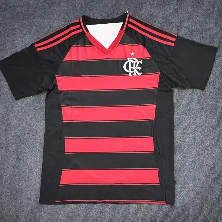 Camisa Flamengo 2025 Away – Infantil e Adulto, Secagem Rápida, Manga Curta, Confortável e Solta