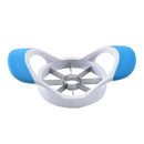 Fatiador e Descaroçador de Maçã em Aço Inox – Faca Afiada Multifuncional para Cozinha