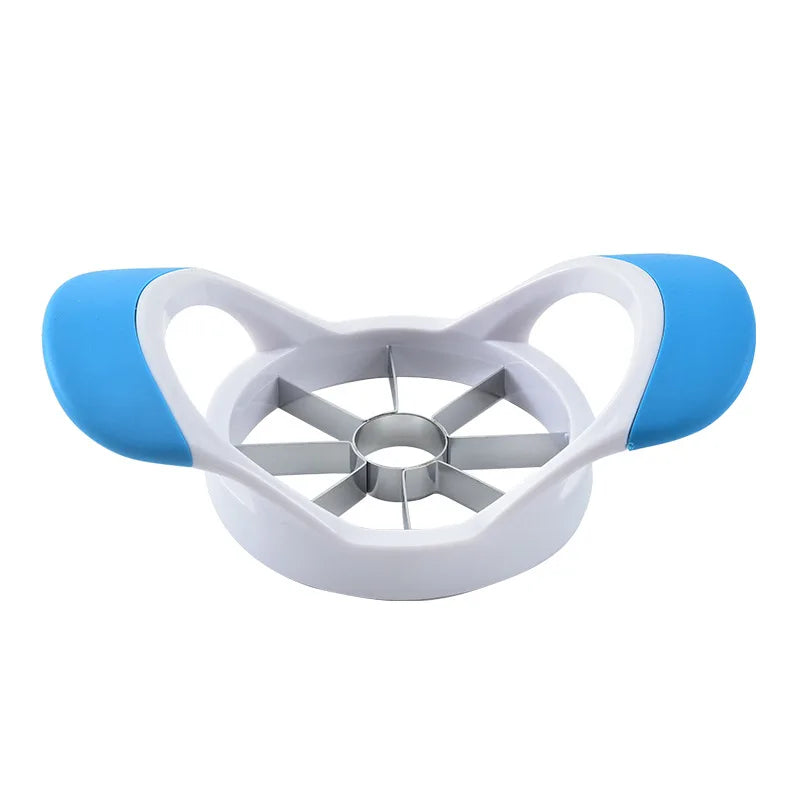 Fatiador e Descaroçador de Maçã em Aço Inox – Faca Afiada Multifuncional para Cozinha