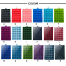 Molde de Silicone 24 Cubos com/sem Tampa – Forma para Gelo, Papinha, Queijo, Gelatina e Drinks | Utensílio de Cozinha