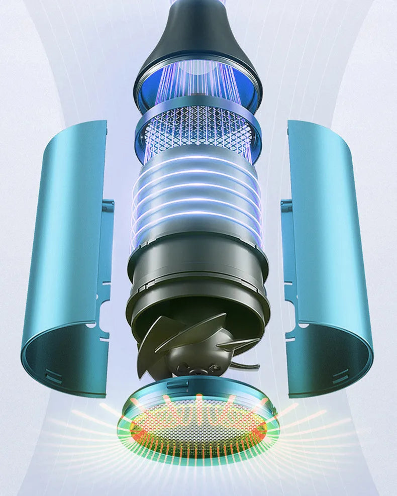 Kit 3 em 1 para Pets – Secador Silencioso para Cães com Escova, Pente para Gatos e Cães, Baixo Ruído e Controle de Temperatura