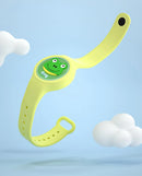 Pulseira Repelente de Mosquito Infantil – Silicone à Prova d’Água com Animais, Proteção Anti-Insetos para Crianças