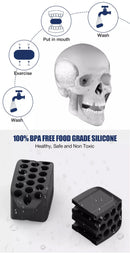 Exercitador Facial de Silicone – Defina o Maxilar, Tonifique o Pescoço e Reduza a Papada