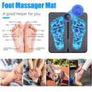 Massageador Elétrico de Pés – Almofada Estimuladora Muscular para Relaxamento e Fitness, Ideal para Casa, Esporte e Bem-Estar Familiar
