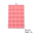Molde de Silicone 24 Cubos com/sem Tampa – Forma para Gelo, Papinha, Queijo, Gelatina e Drinks | Utensílio de Cozinha