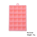 Molde de Silicone 24 Cubos com/sem Tampa – Forma para Gelo, Papinha, Queijo, Gelatina e Drinks | Utensílio de Cozinha