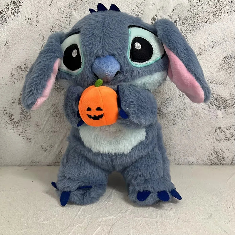 Pelúcia Stitch Halloween – Brinquedo Iluminado para Crianças, Relaxamento e Sono Leve