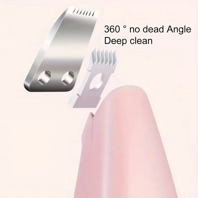 Aparador Elétrico para Pets – Cortador de Pelos Silencioso 360°, Recarregável via USB, para Patas de Cães e Gatos