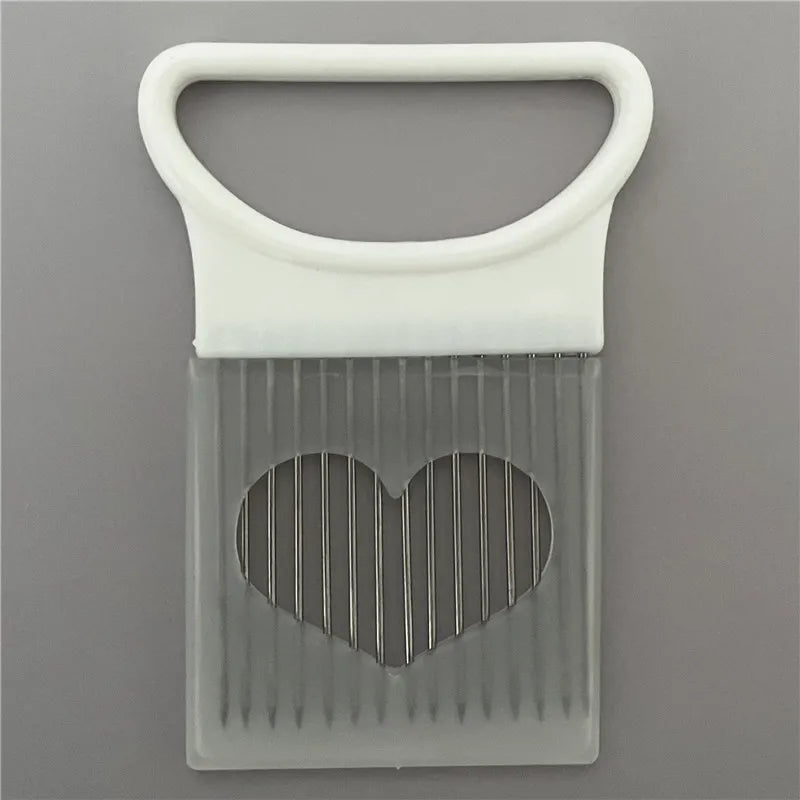 Suporte Cortador de Cebola em Aço Inox – Fatiador de Tomate e Legumes, Utensílio Prático para Cozinha