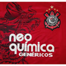 Camiseta Corinthians Retrô 2011/2012 – Away Vermelha, Manga Curta, Casual e Estampa 3D para Homens