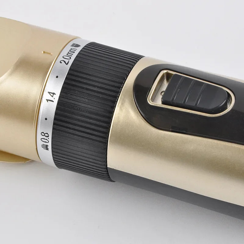 Máquina de Tosa Profissional para Cães – Aparador Elétrico Recarregável USB, Silenciosa e Precisa