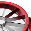 Fatiador e Descaroçador de Maçã em Aço Inox – Faca Afiada Multifuncional para Cozinha